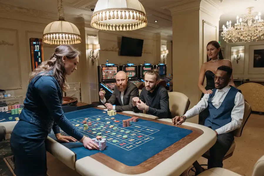 Atmosphère nocturne casino Belgique